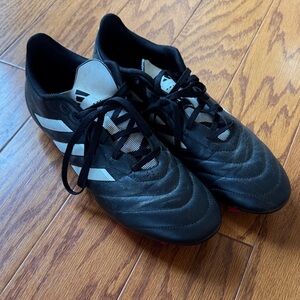 Adidas Black and White Men's Soccer Cleats